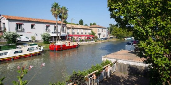 Villeneuve-lès-Béziers et le Canal du Midi