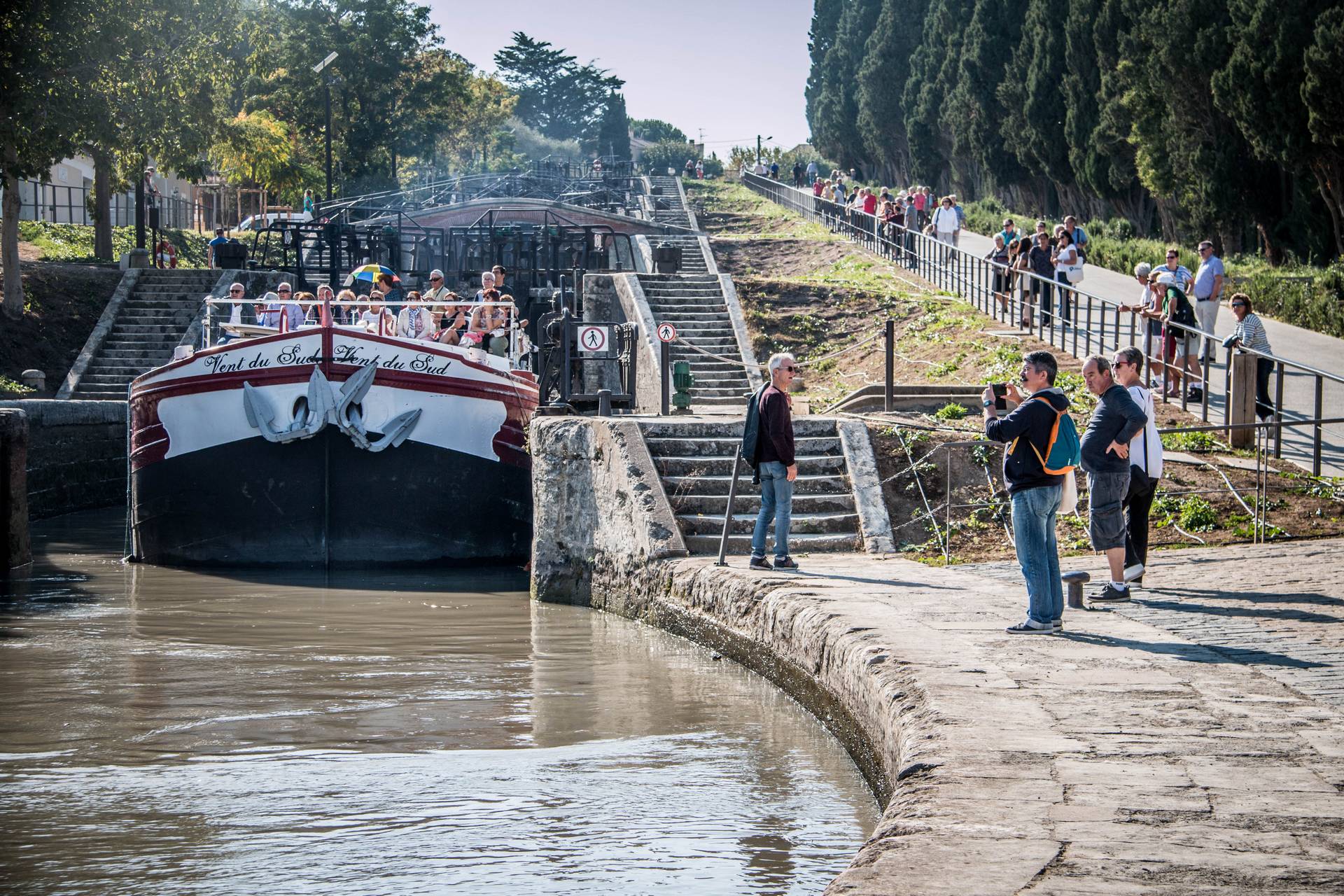 Croisière sur les 9 écluses de Fonseranes à Béziers