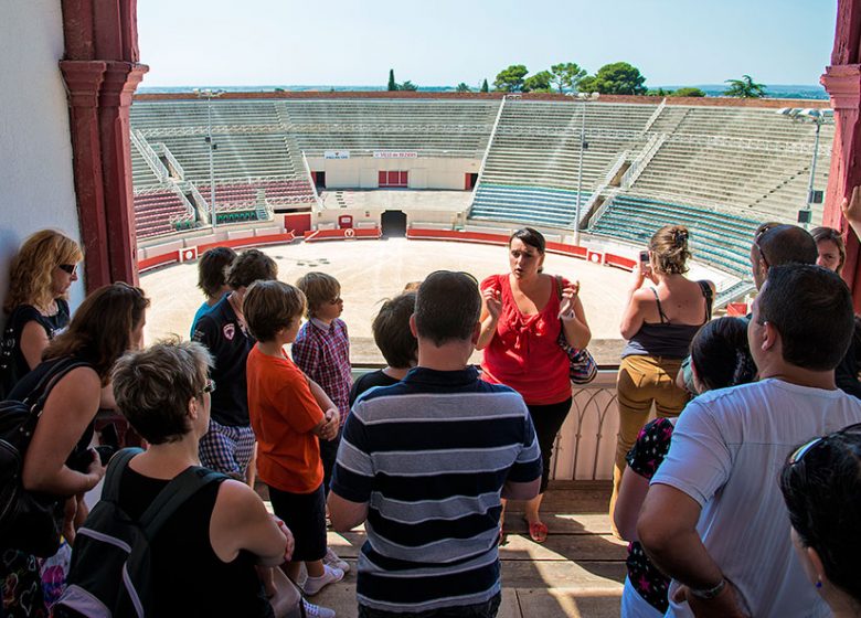 VISITE GUIDEE DES ARENES DE BEZIERS 2024