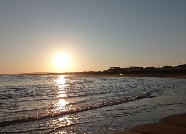 EN 1ERE LIGNE  ET ACCÈS DIRECT A LA PLAGE AU « FLOTS BLEUS » A VALRAS-PLAGE